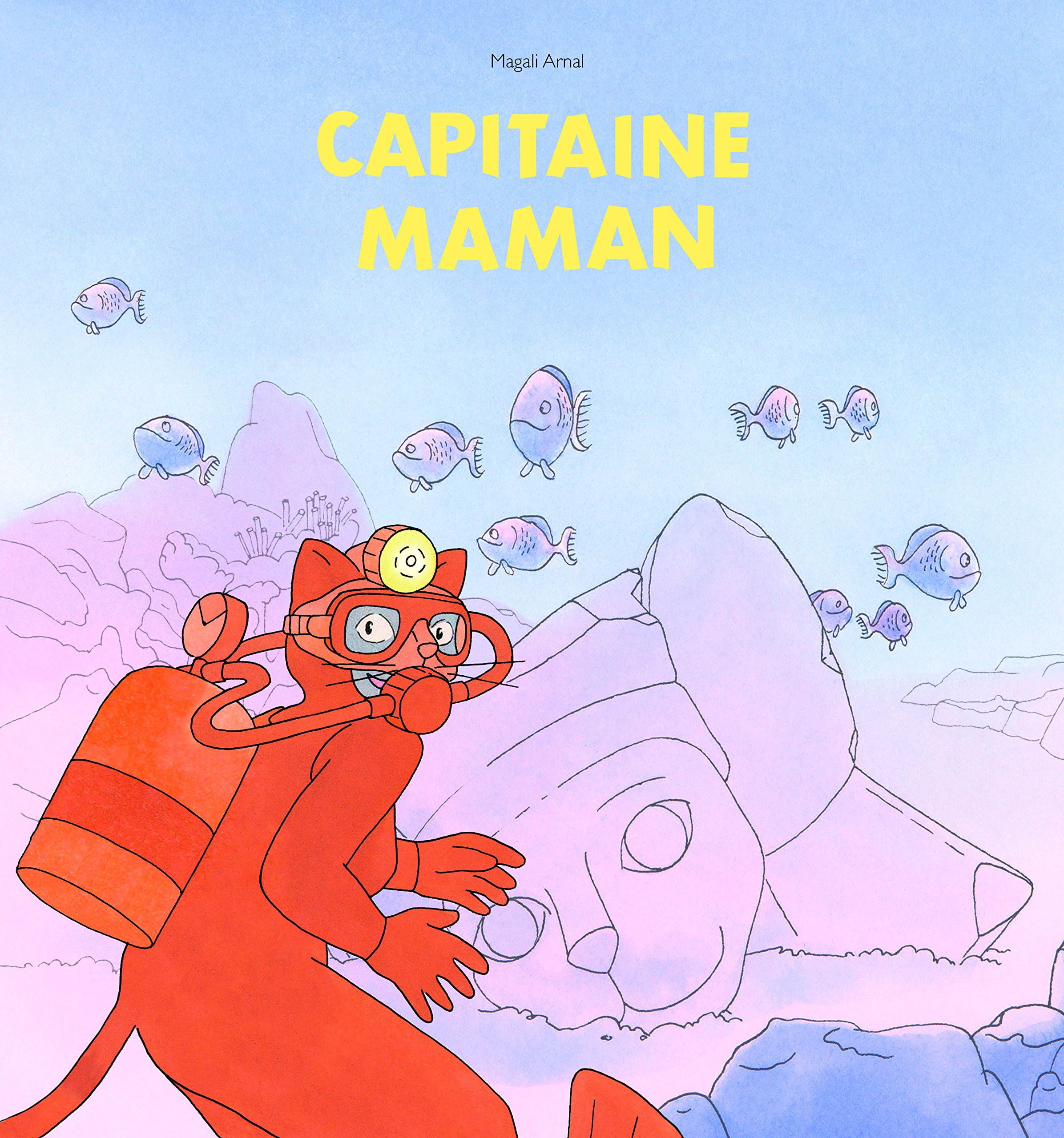 Atelier lecture Jeunesse selection livres pour plonger dans les profondeurs de l oceans Capitaine Maman Magali Arnal